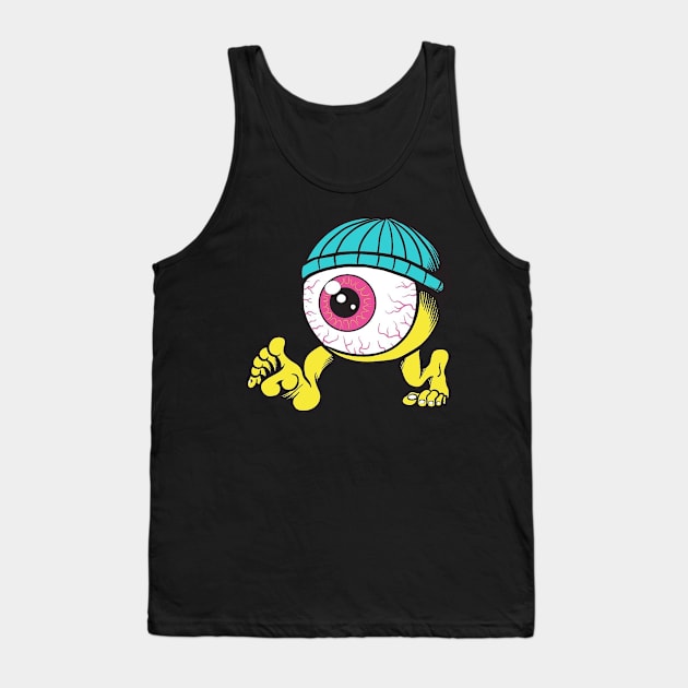 eye street Tank Top by ZARAGOZANA